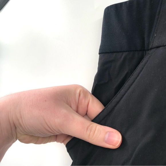 COLUMBIA Anytime Casual Skort XL Black Shorts w/ Skirt Overlay Ruched Pull Cord - Picture 4 of 11